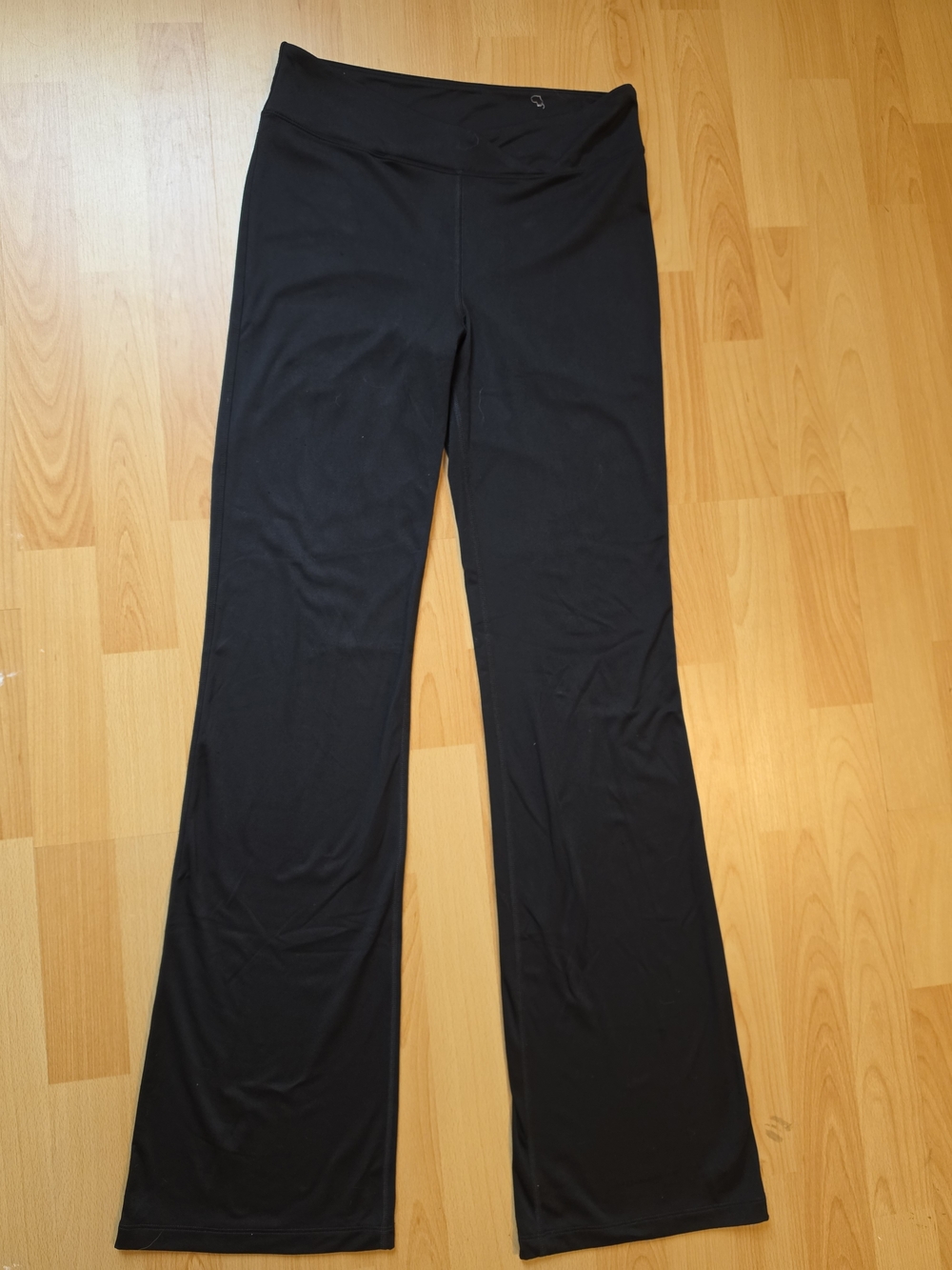 Aeropostale Black Boot-Cut Yoga Pants with Flare